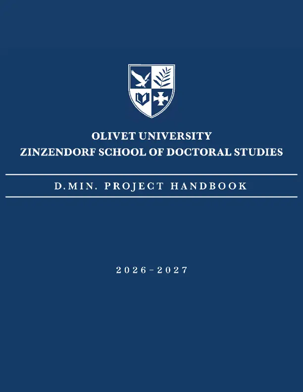 Zinzendorf School D.Min. Handbook Cover